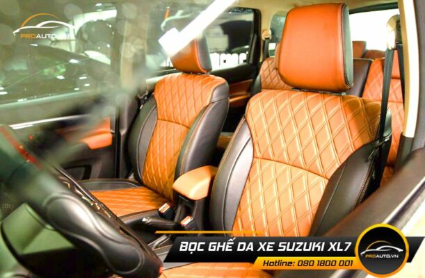 Bọc ghế da xe 7 chỗ Suzuki XL7