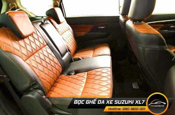 Bọc ghế da xe 7 chỗ Suzuki XL7