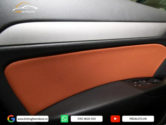 Bọc ghế da xe Audi Q3 sang trọng và tinh tế