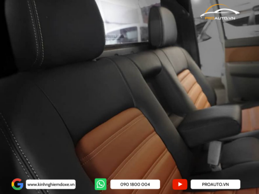 Bọc ghế da xe Mazda BT50 - Thiết kế theo yêu cầu khách hàng