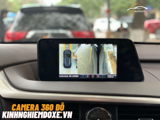 Lắp camera 360 độ cho ô tô tại proauto.vn