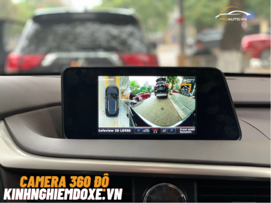 Lắp camera 360 độ cho ô tô tại proauto.vn