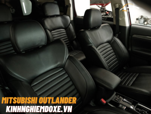 Mẫu bọc ghế da xe Mitsubishi Outlander tại proauto.vn
